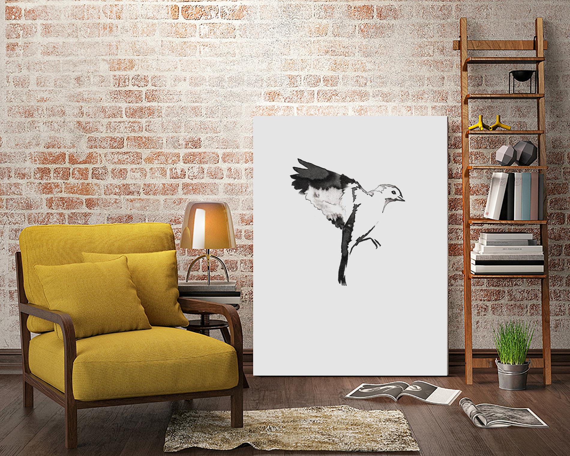 Flying Bird I by Incado on GIANT ART - multicolor animals