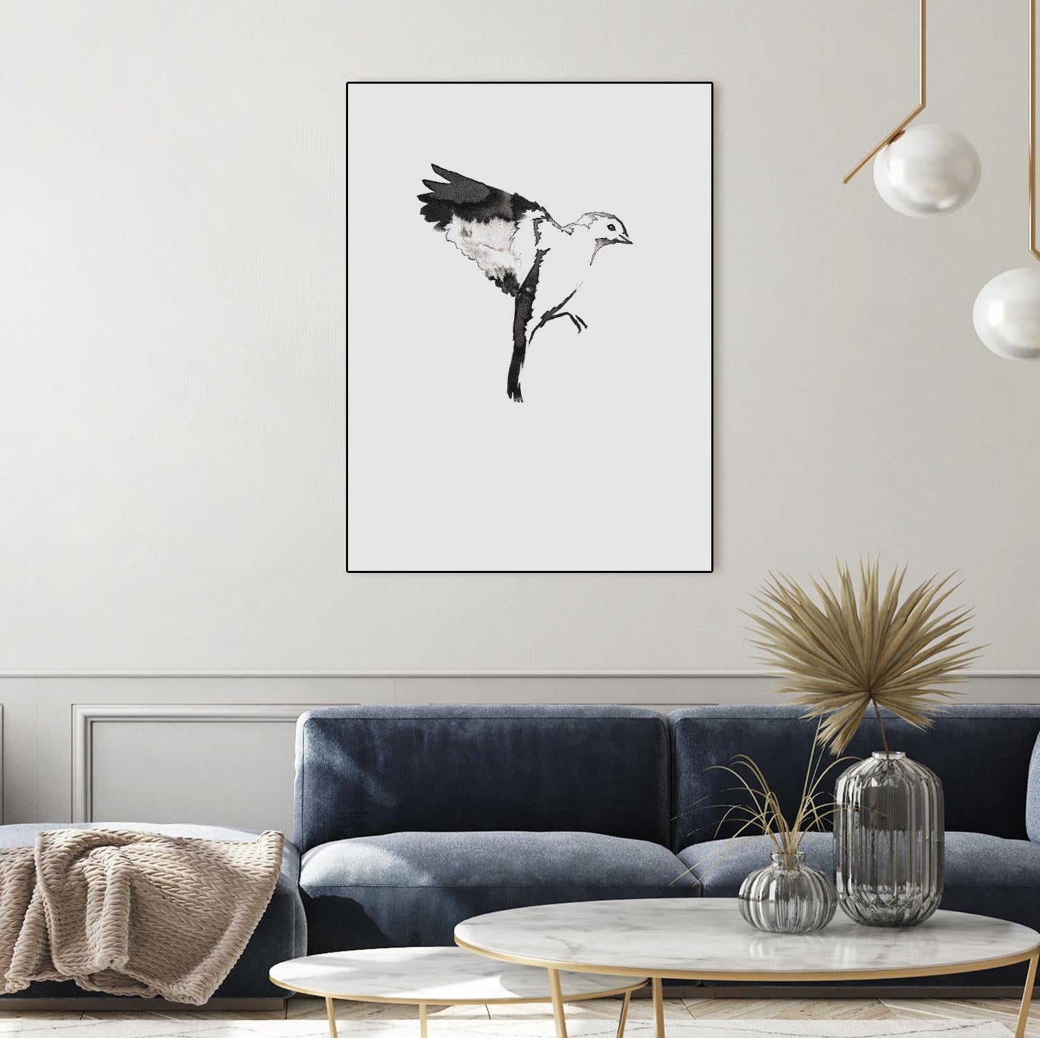 Flying Bird I by Incado on GIANT ART - multicolor animals