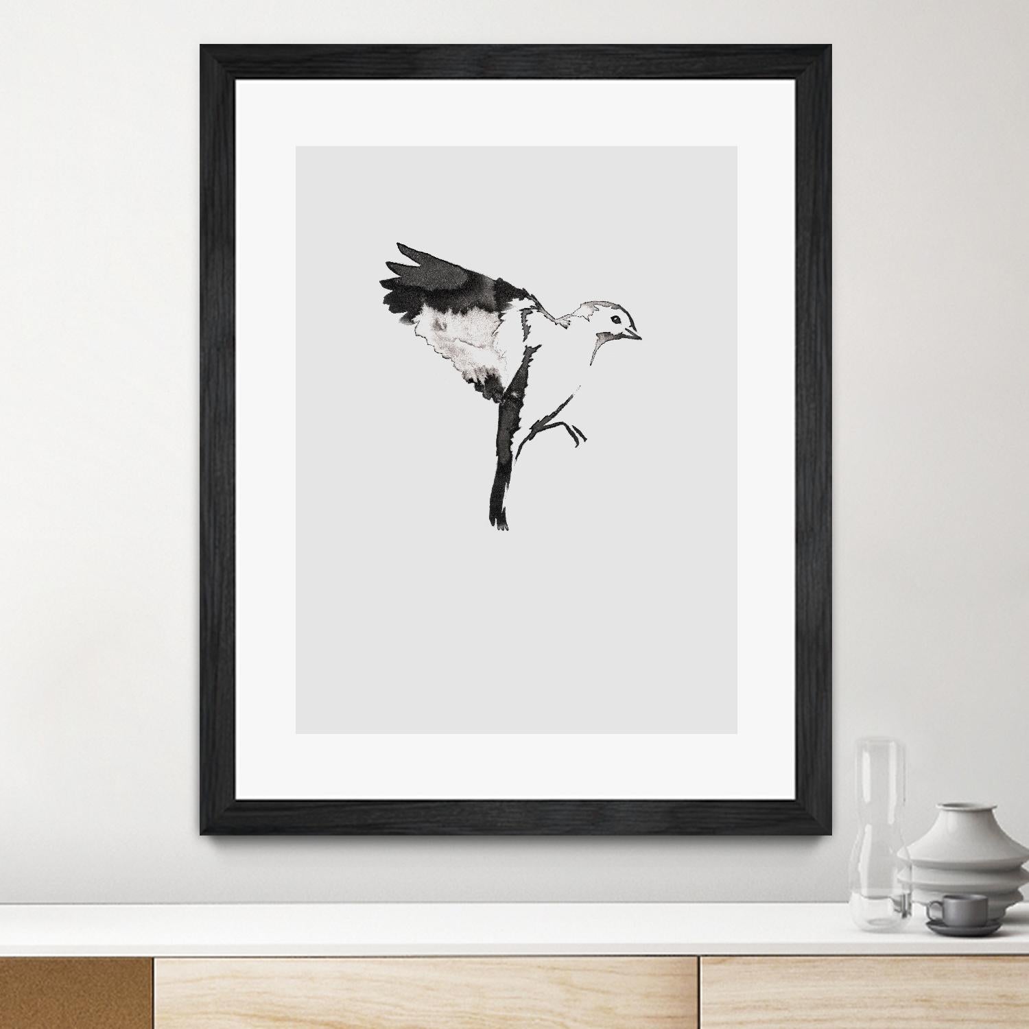 Flying Bird I by Incado on GIANT ART - multicolor animals