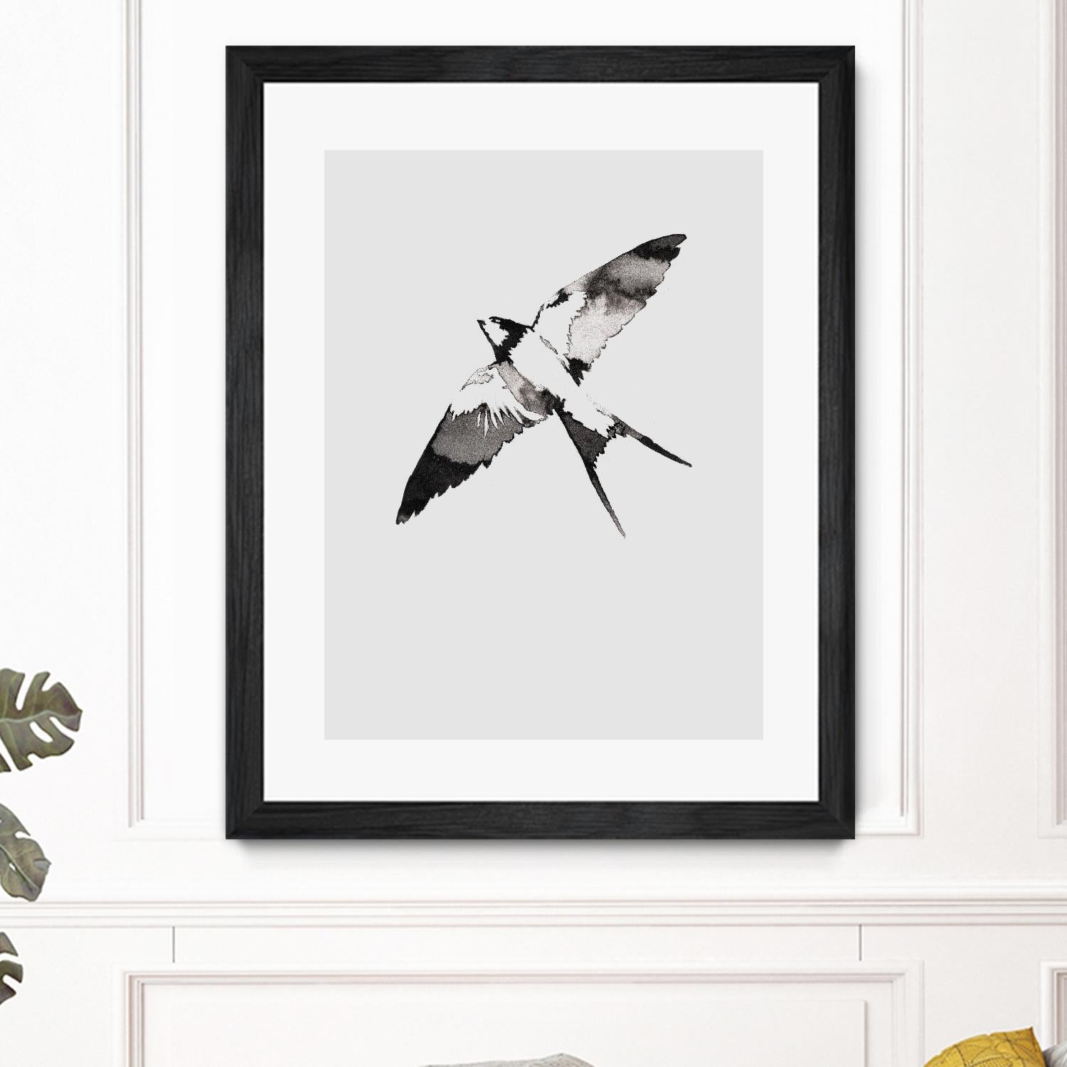 Flying Bird III by Incado on GIANT ART - multicolor animals