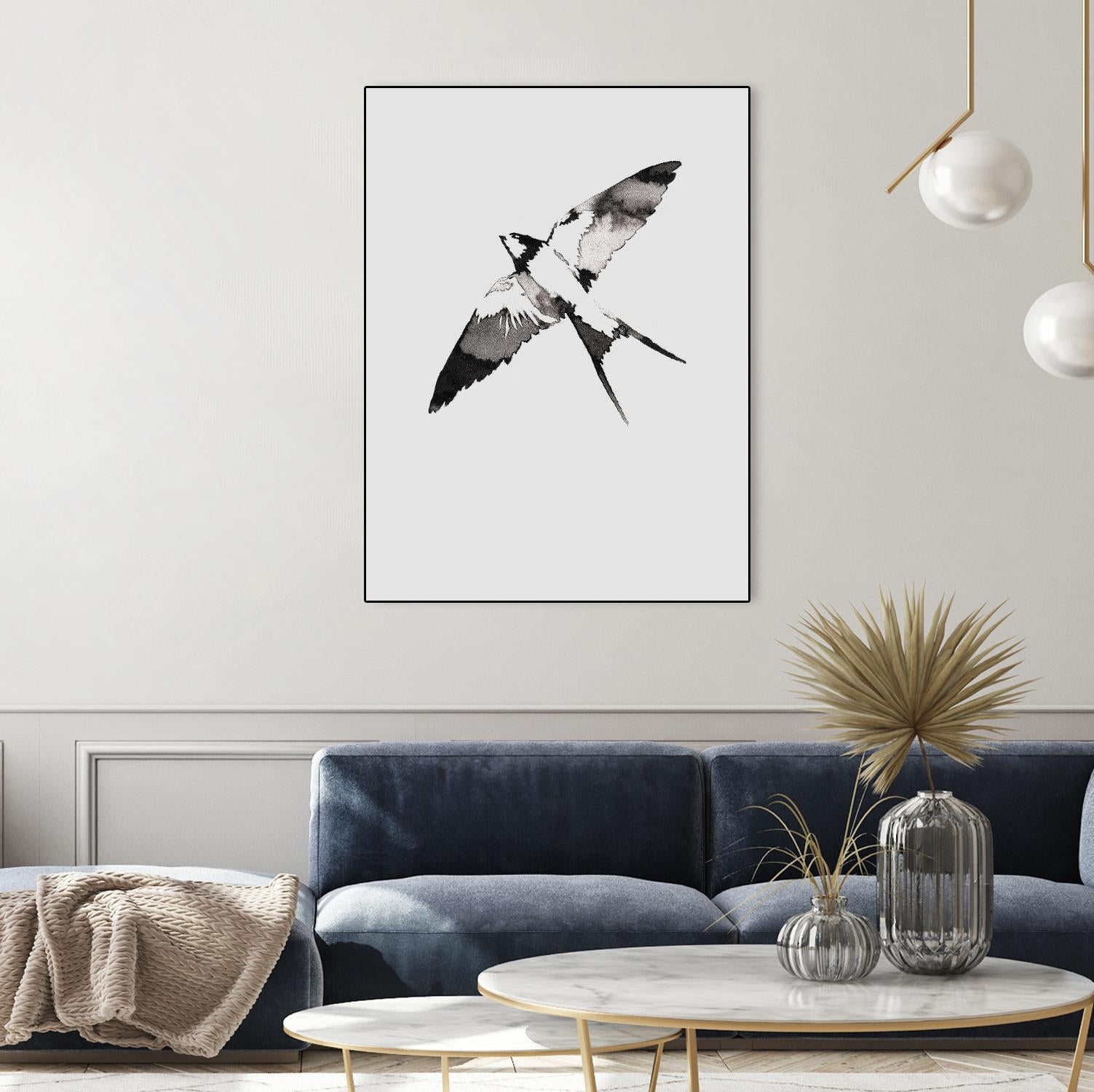 Flying Bird III by Incado on GIANT ART - multicolor animals