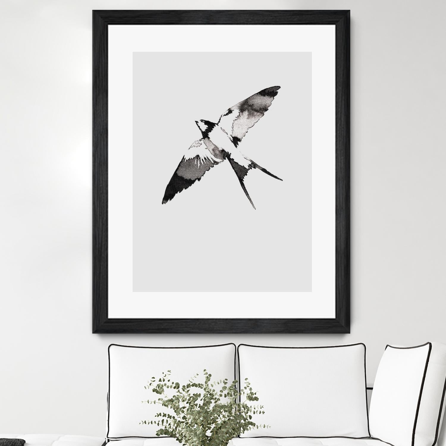 Flying Bird III by Incado on GIANT ART - multicolor animals