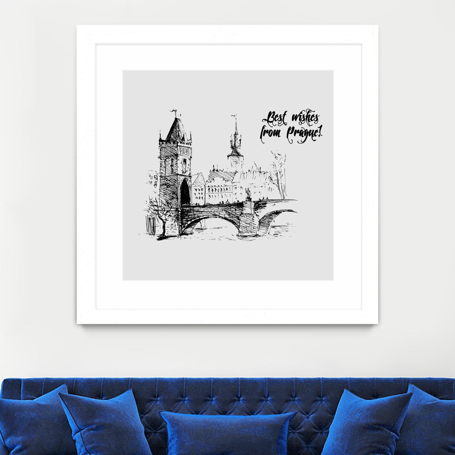 Prague by TypeLike on GIANT ART - multicolor people/places; landscapes