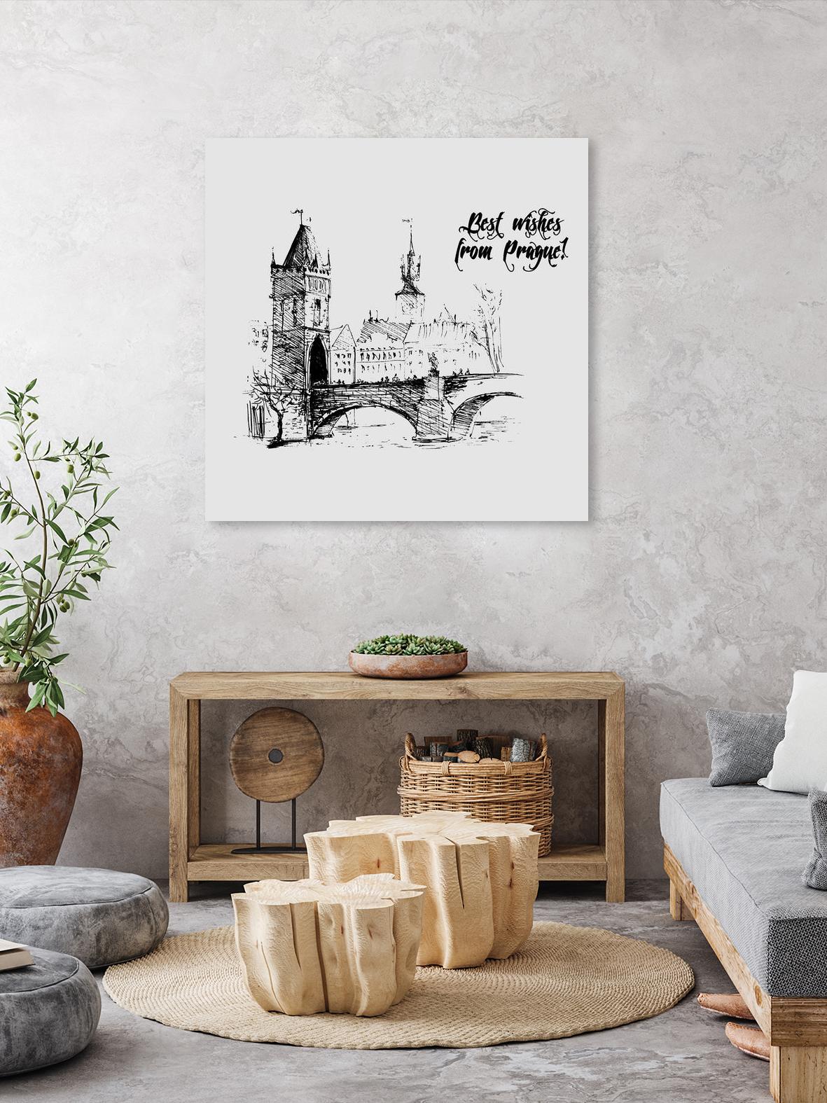 Prague by TypeLike on GIANT ART - multicolor people/places; landscapes