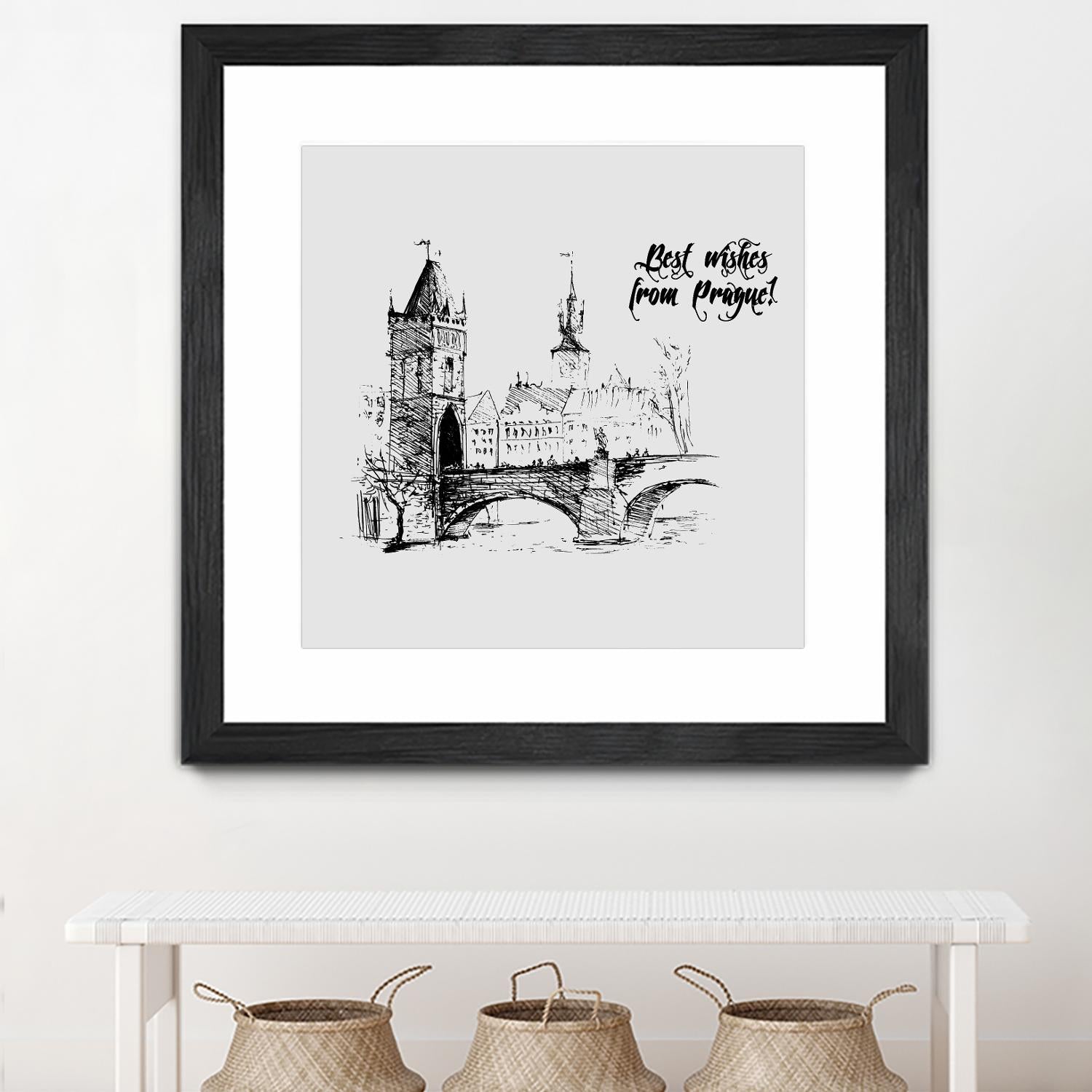 Prague by TypeLike on GIANT ART - multicolor people/places; landscapes