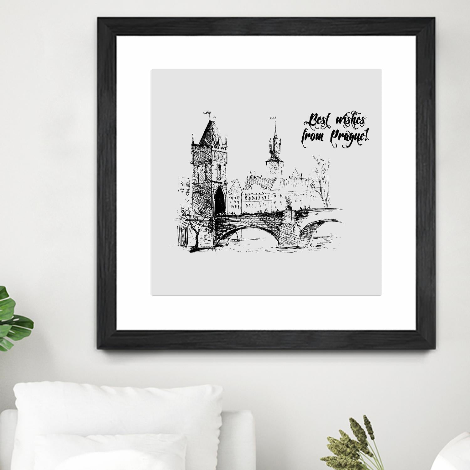 Prague by TypeLike on GIANT ART - multicolor people/places; landscapes