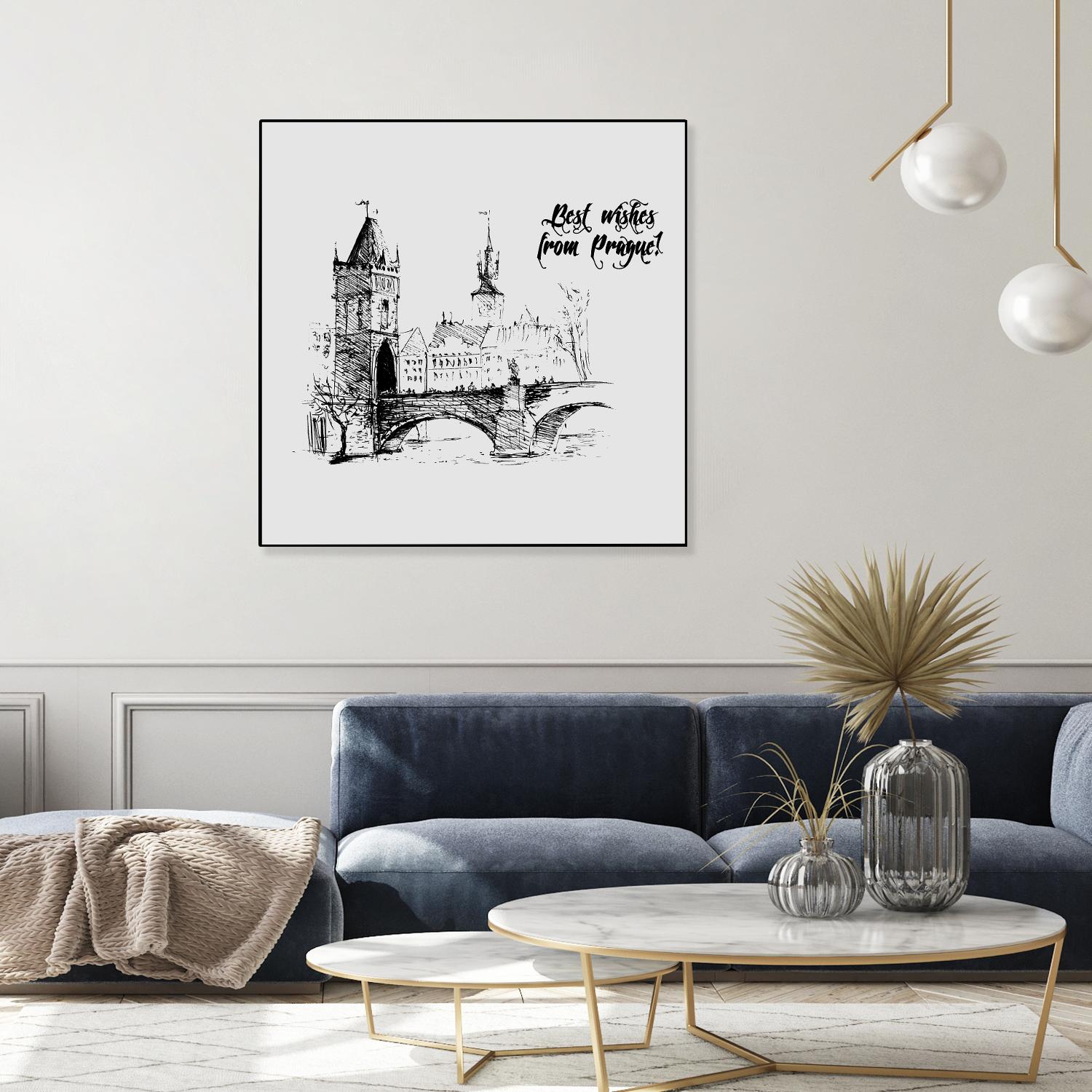 Prague by TypeLike on GIANT ART - multicolor people/places; landscapes