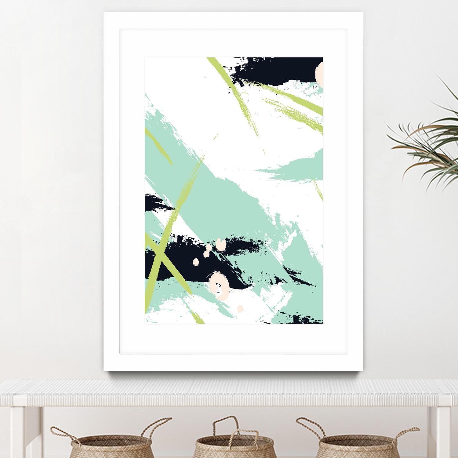 Turquoise by Incado on GIANT ART - multicolor abstracts; contemporary