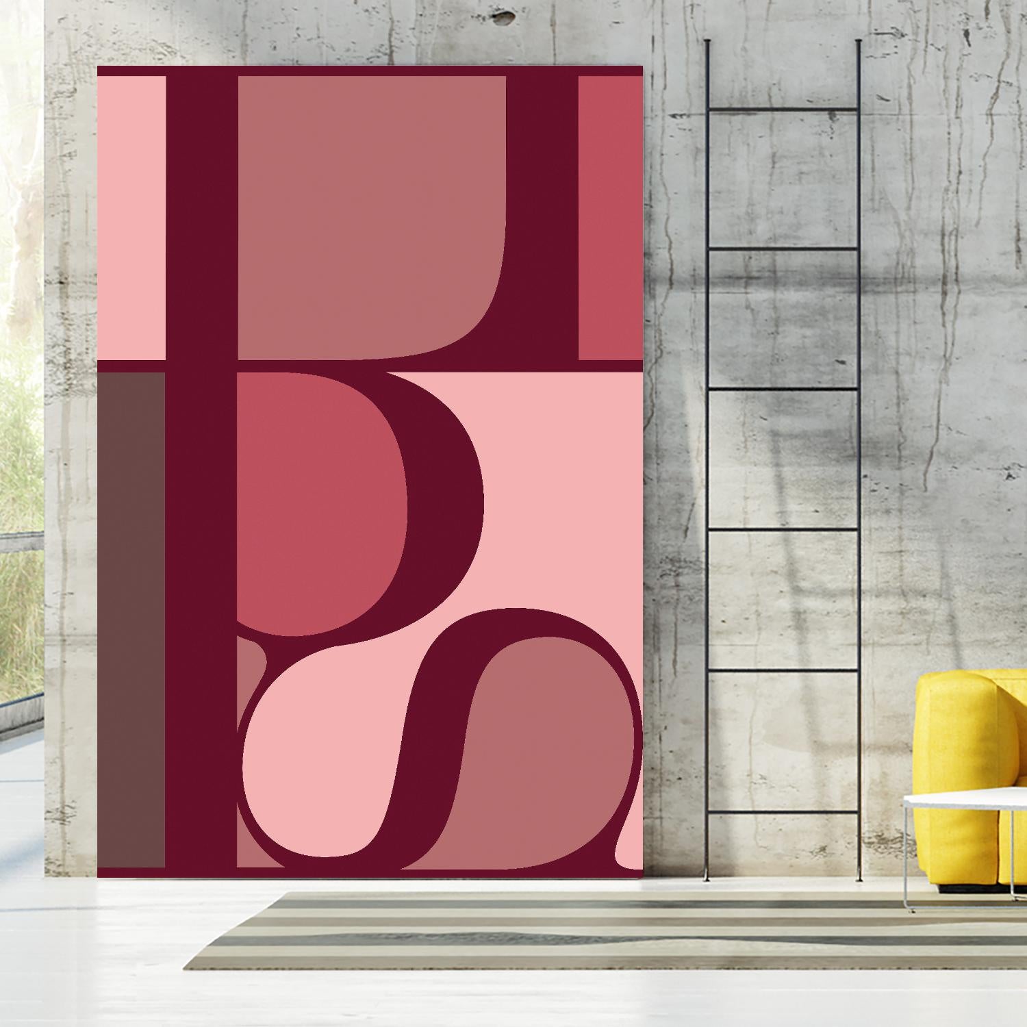 Lips by TypeLike on GIANT ART - multicolor design/type; contemporary