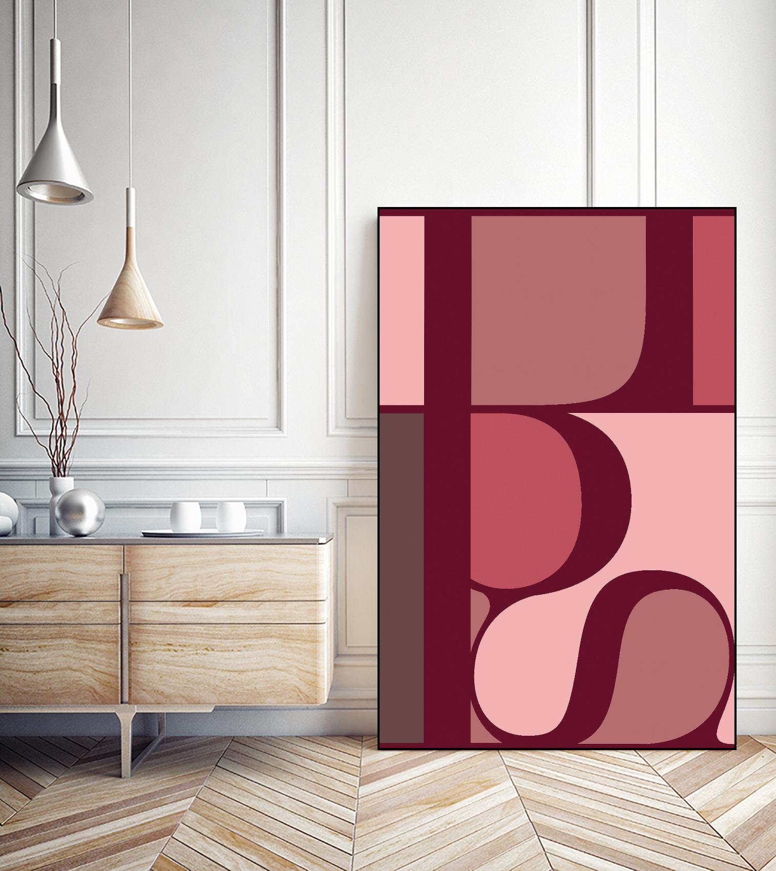 Lips by TypeLike on GIANT ART - multicolor design/type; contemporary