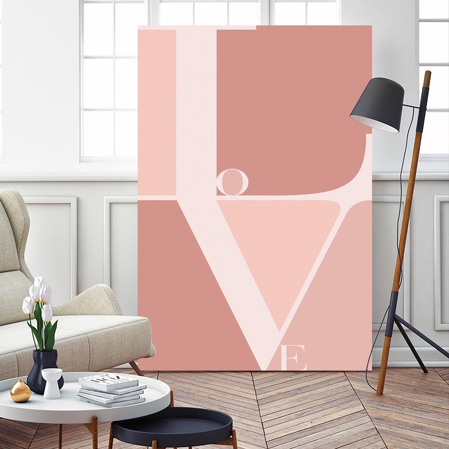 Love by TypeLike on GIANT ART - multicolor design/type; contemporary