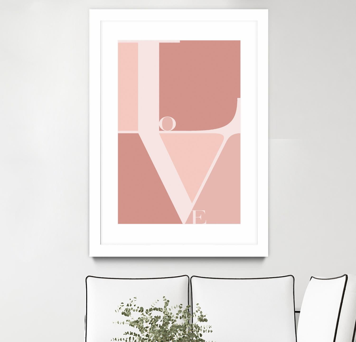 Love by TypeLike on GIANT ART - multicolor design/type; contemporary