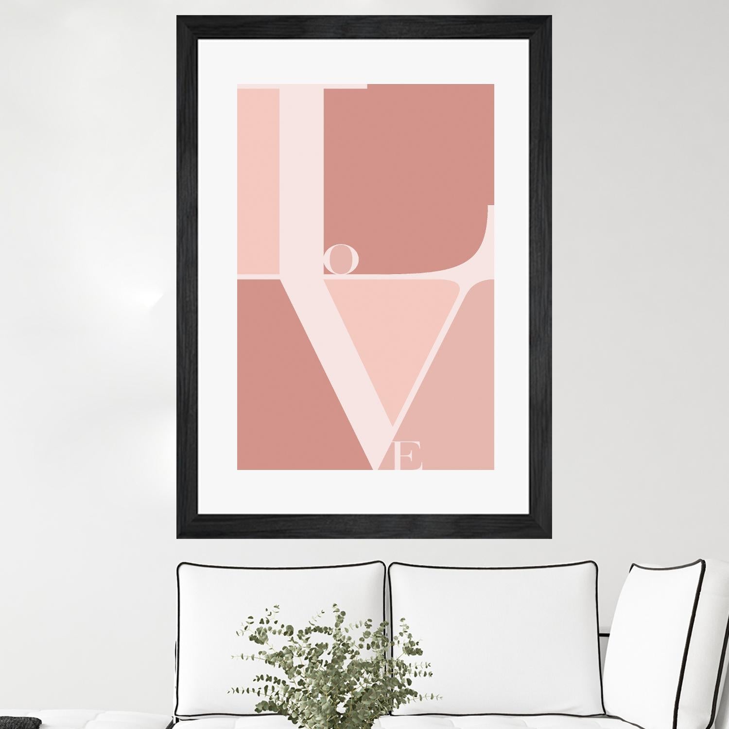 Love by TypeLike on GIANT ART - multicolor design/type; contemporary