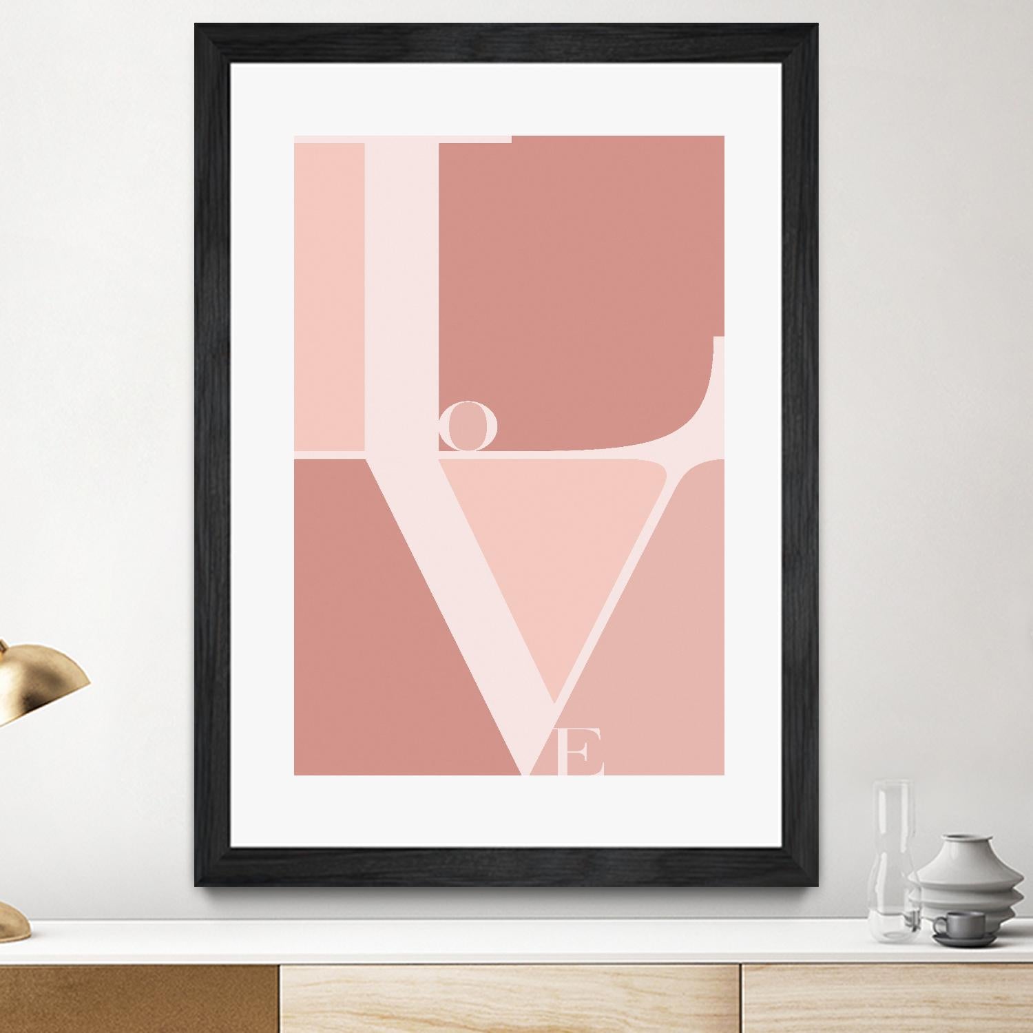 Love by TypeLike on GIANT ART - multicolor design/type; contemporary