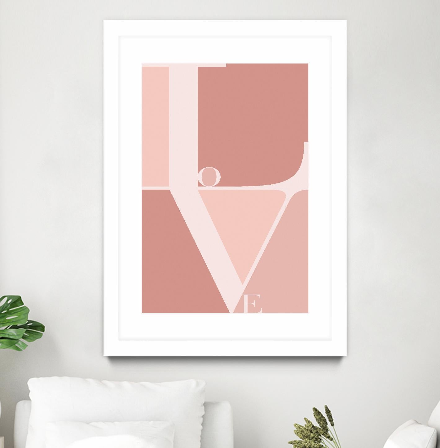 Love by TypeLike on GIANT ART - multicolor design/type; contemporary