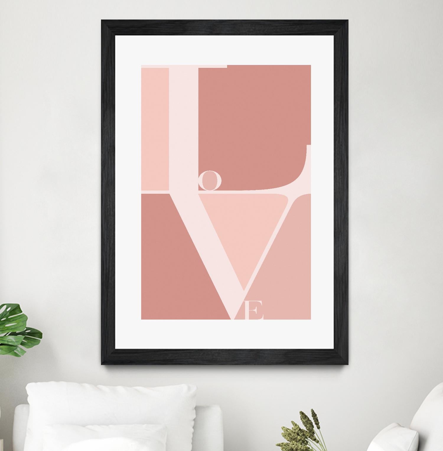 Love by TypeLike on GIANT ART - multicolor design/type; contemporary
