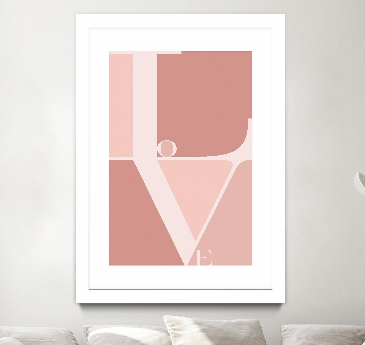 Love by TypeLike on GIANT ART - multicolor design/type; contemporary