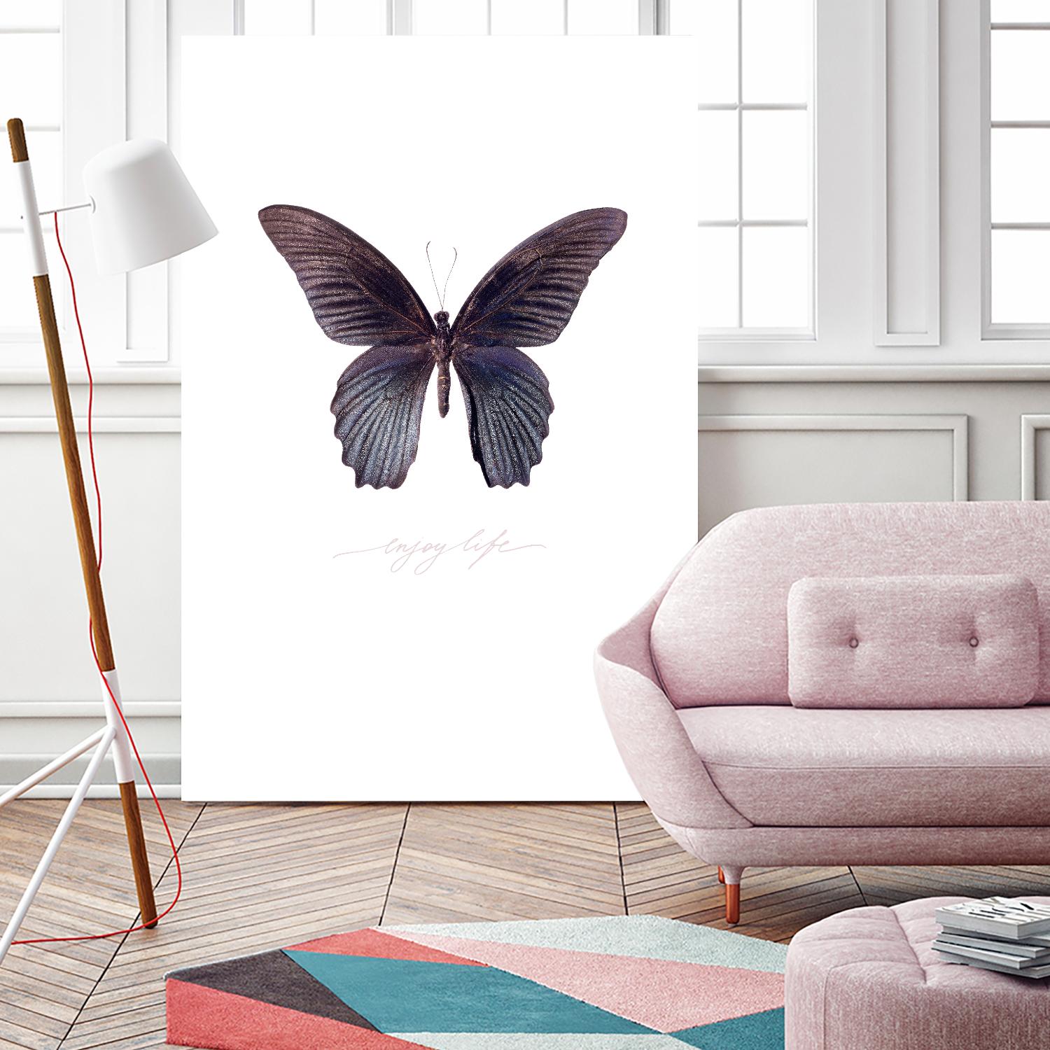 Enjoy Life by TypeLike on GIANT ART - multicolor animals