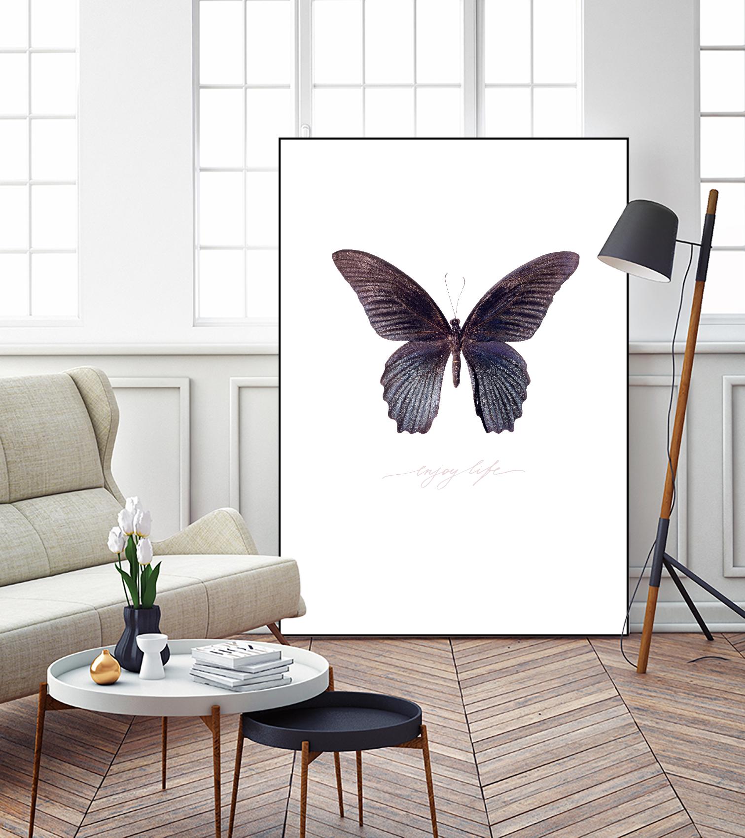 Enjoy Life by TypeLike on GIANT ART - multicolor animals