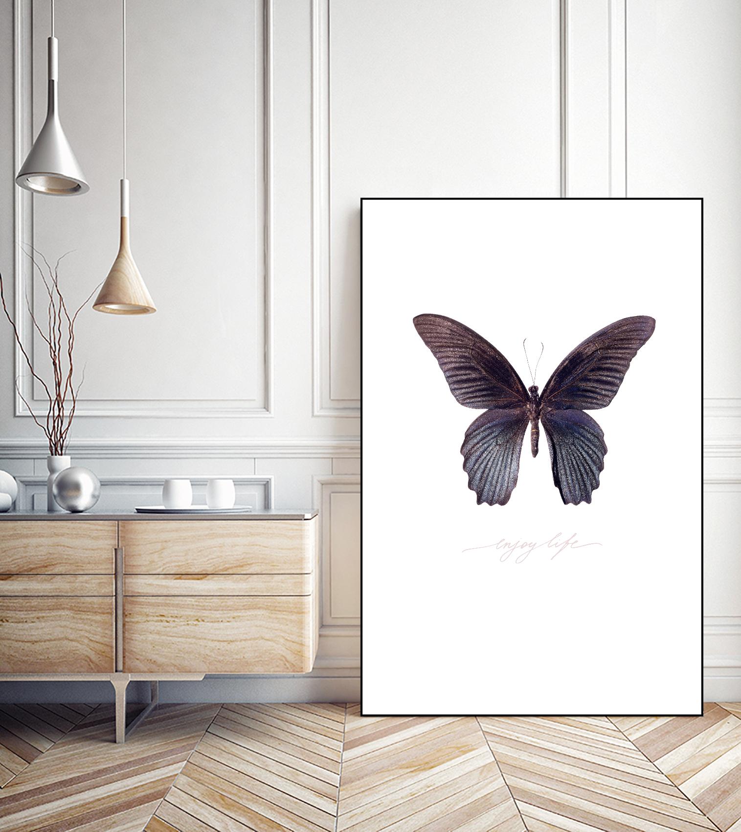 Enjoy Life by TypeLike on GIANT ART - multicolor animals