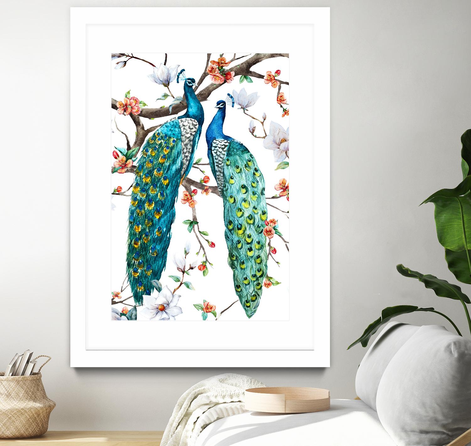 Paradis Birds I by Incado on GIANT ART - multicolor animals