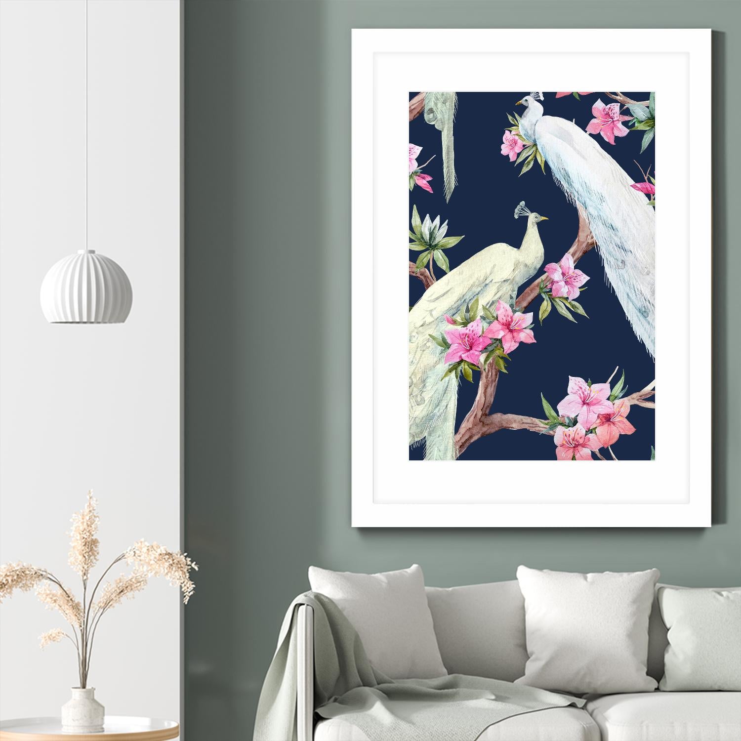 Paradis Birds II by Incado on GIANT ART - multicolor animals