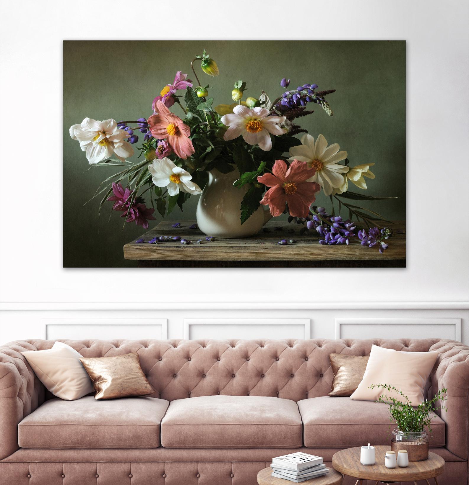Bouquet I by PhotoINC Studio on GIANT ART - pink flowers flowers