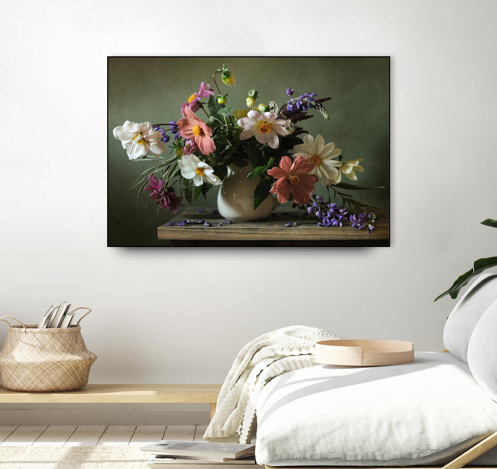 Bouquet I by PhotoINC Studio on GIANT ART - pink flowers flowers