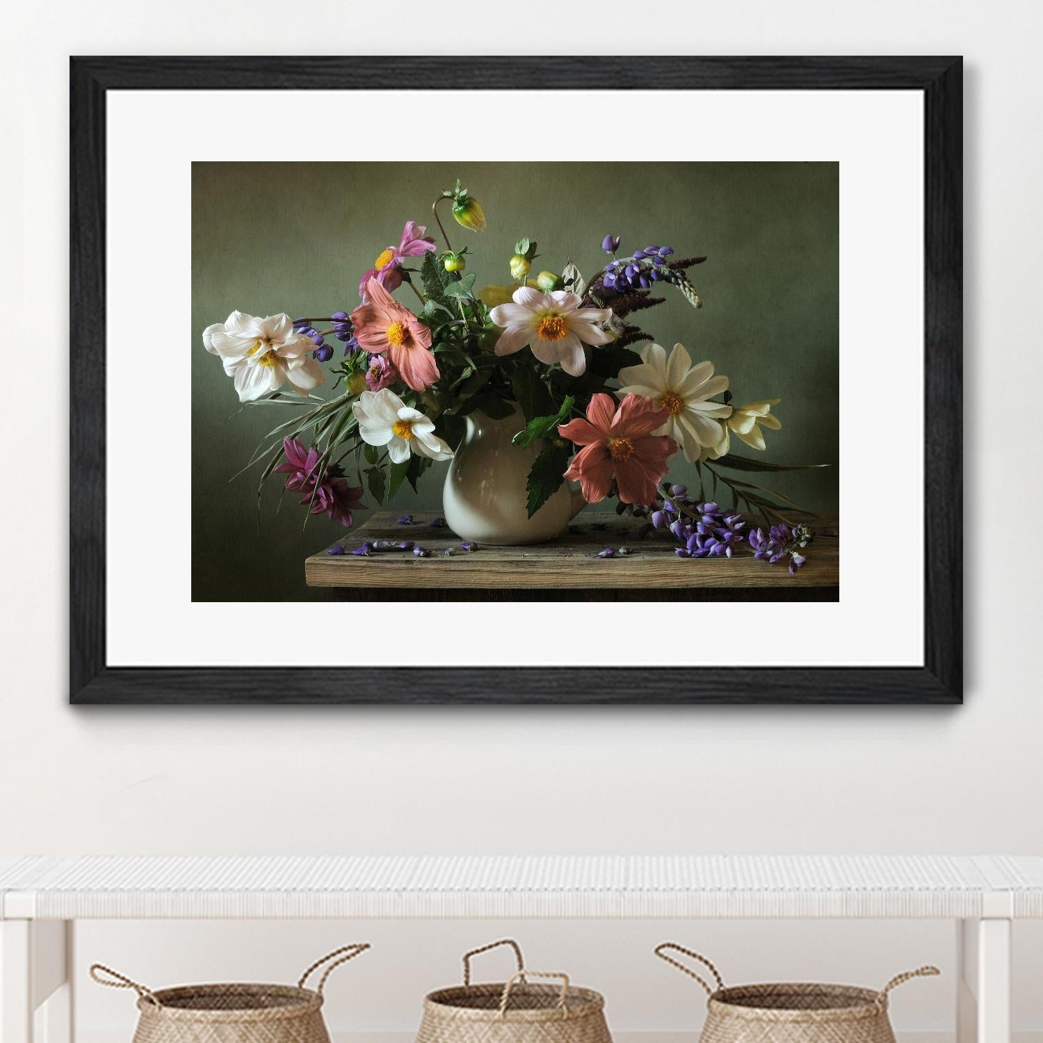 Bouquet I by PhotoINC Studio on GIANT ART - pink flowers flowers