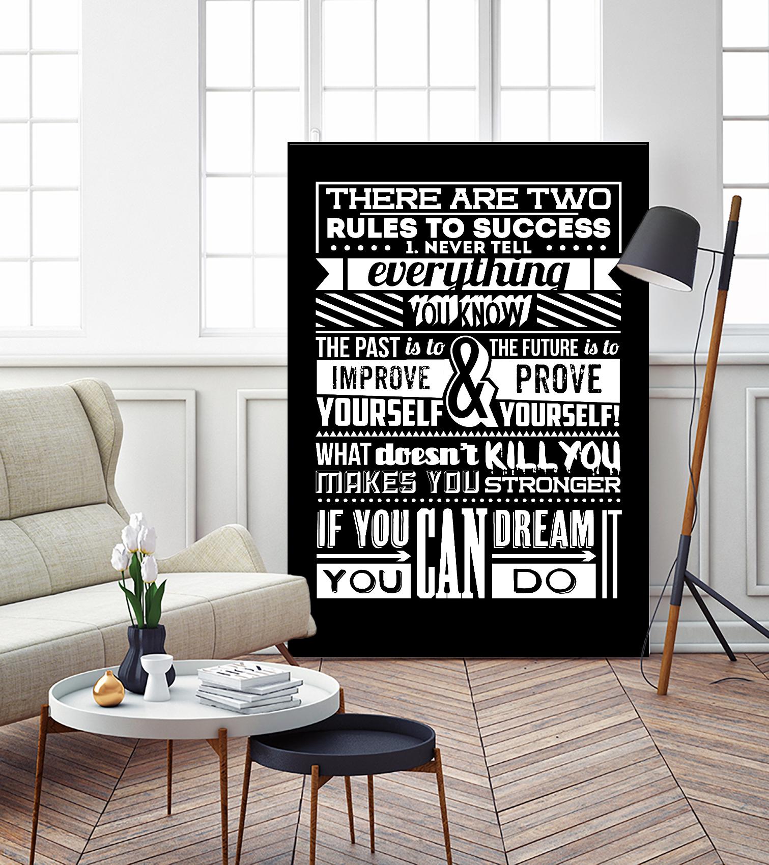 Success by TypeLike on GIANT ART - multicolor inspirational