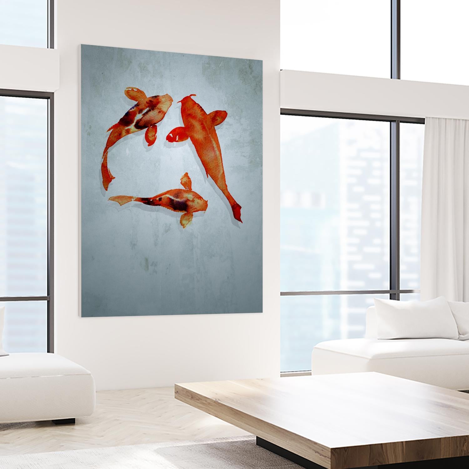 3 friends by Incado on GIANT ART - multicolor animals