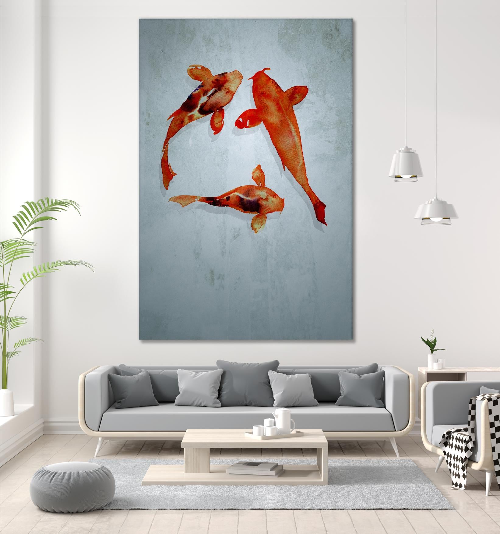 3 friends by Incado on GIANT ART - multicolor animals