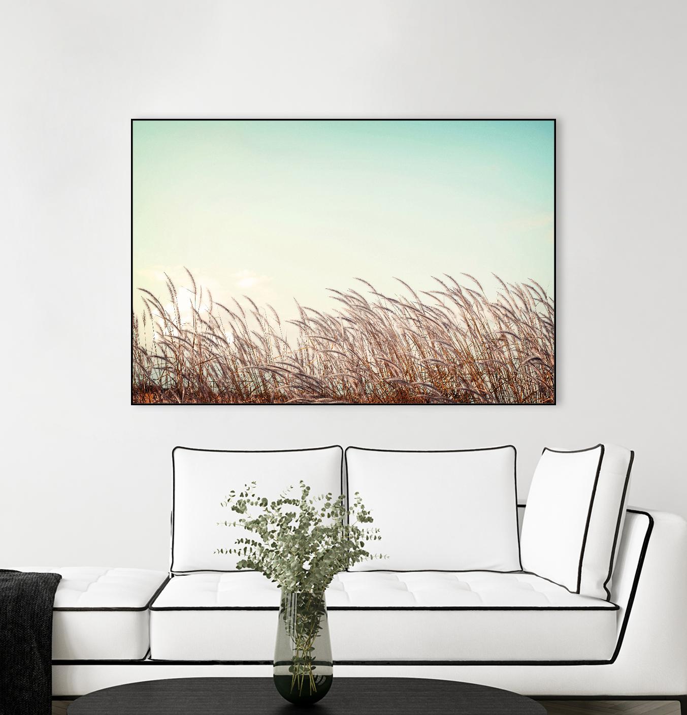 Retro Grass by PhotoINC Studio on GIANT ART - multicolor photography; landscapes