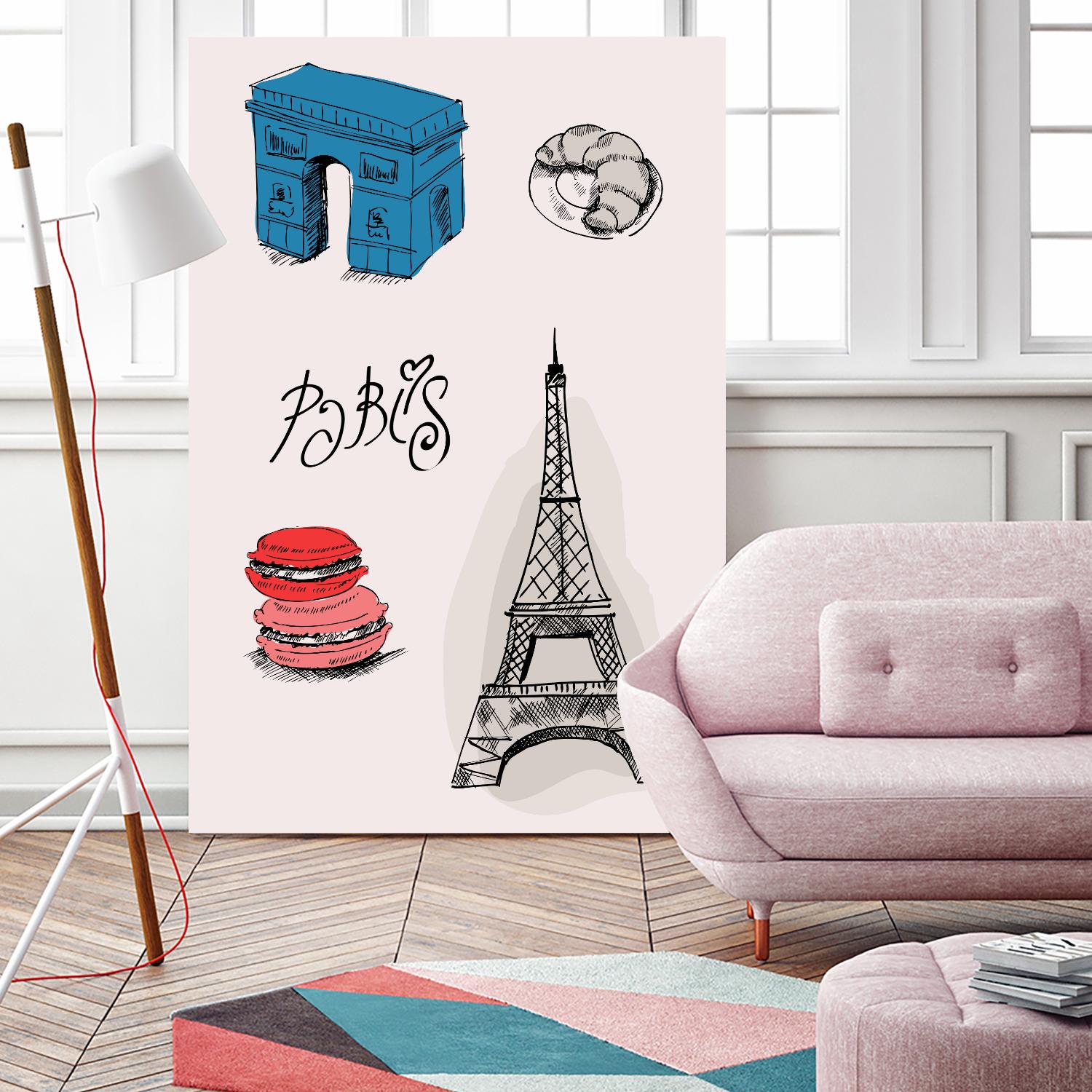 Paris III by TypeLike on GIANT ART - multicolor people/places; cuisine