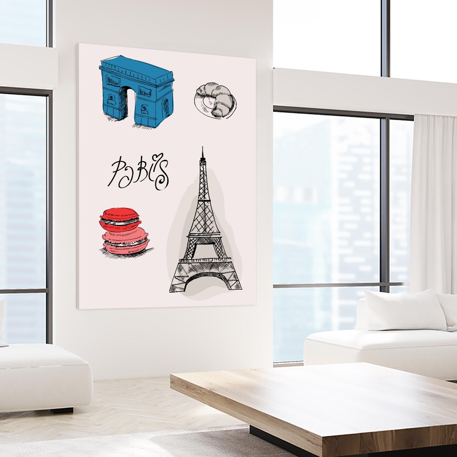 Paris III by TypeLike on GIANT ART - multicolor people/places; cuisine