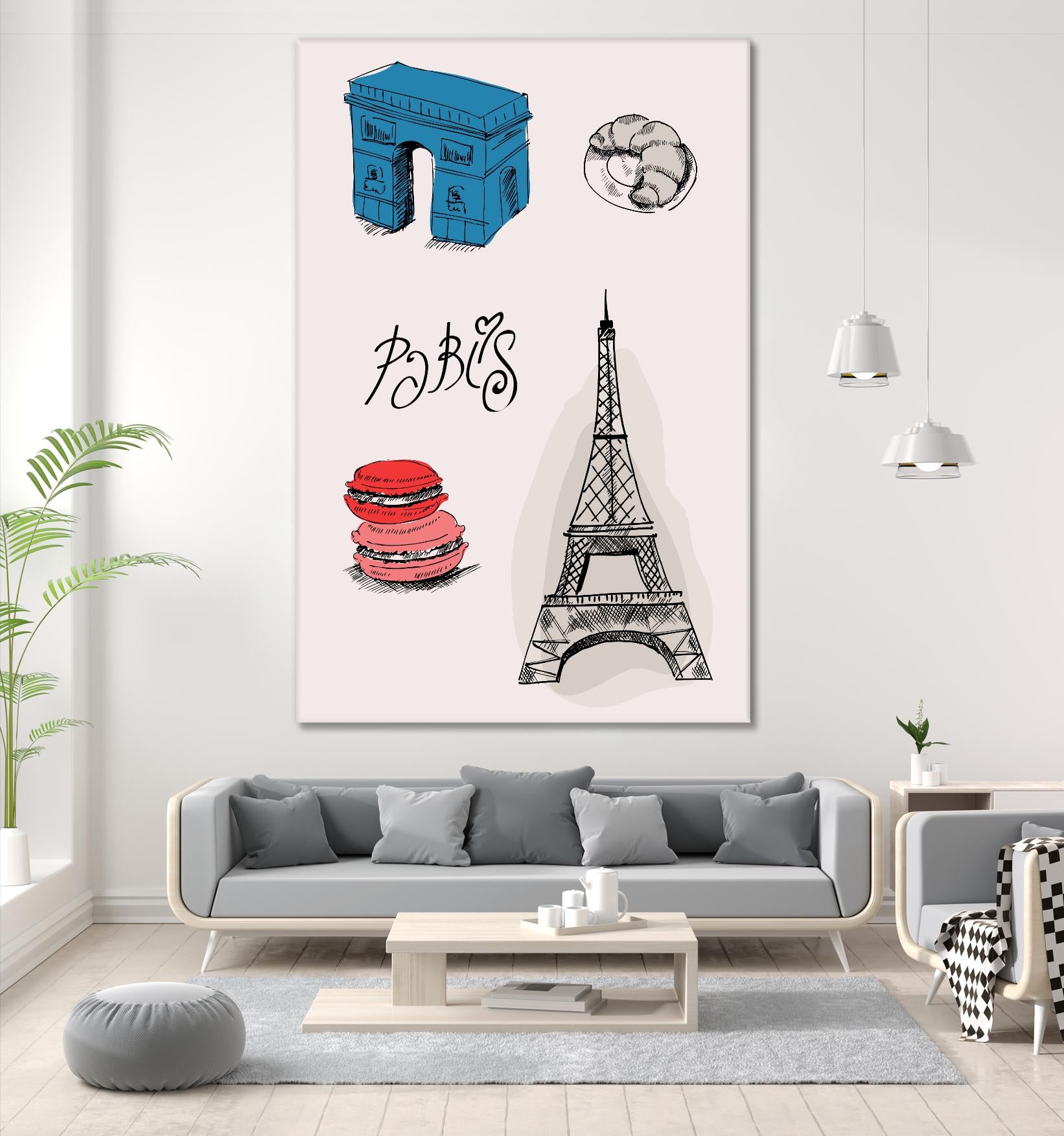 Paris III by TypeLike on GIANT ART - multicolor people/places; cuisine