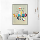 Be Yourself by Kavan & Company on GIANT ART - multi inspirational, novelty, design/type, illustration, typography