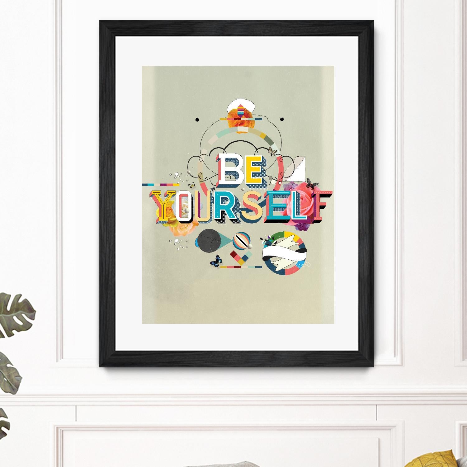 Be Yourself by Kavan & Company on GIANT ART - multi inspirational, novelty, design/type, illustration, typography