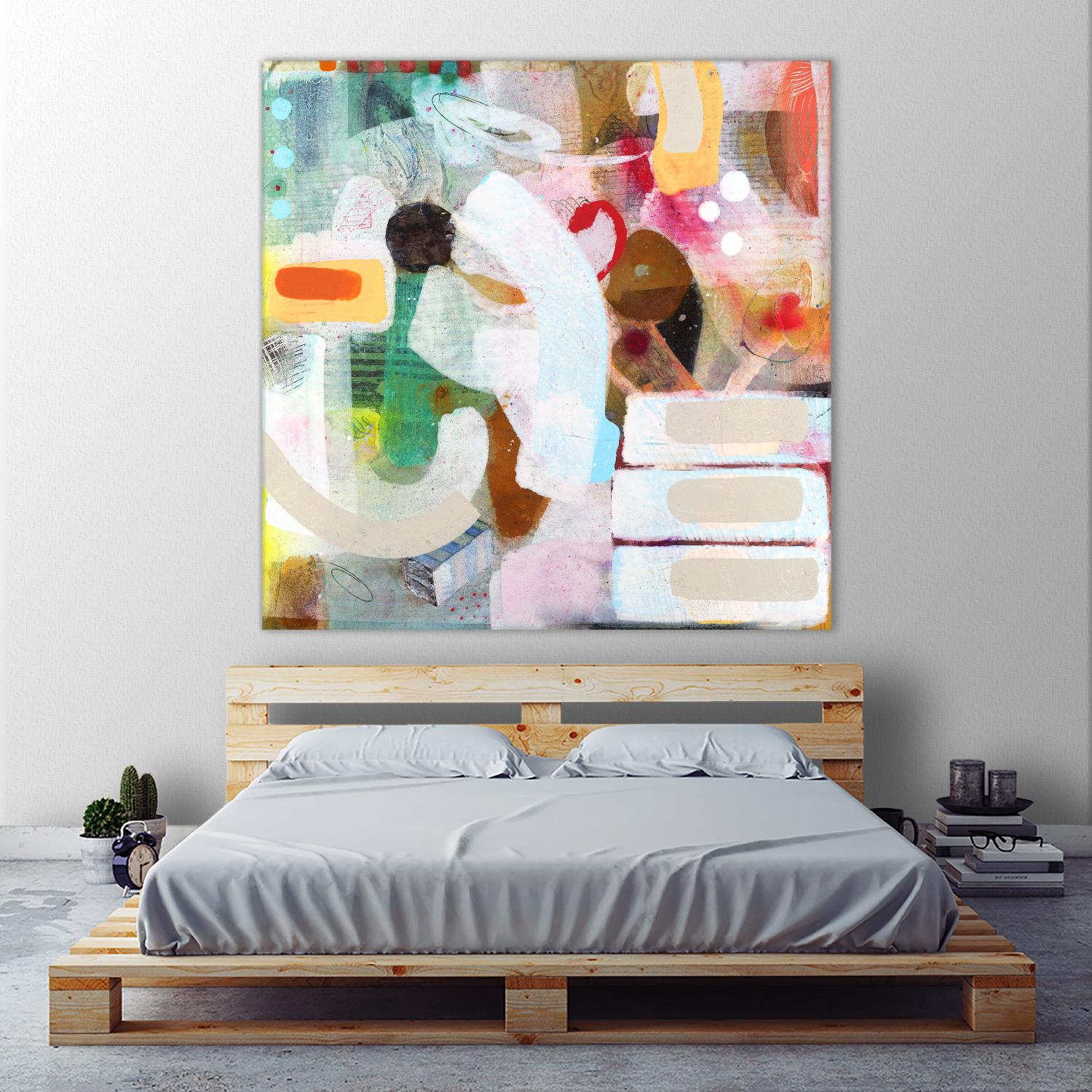 Changed My Mind 3 by Aleah Koury on GIANT ART - white abstract