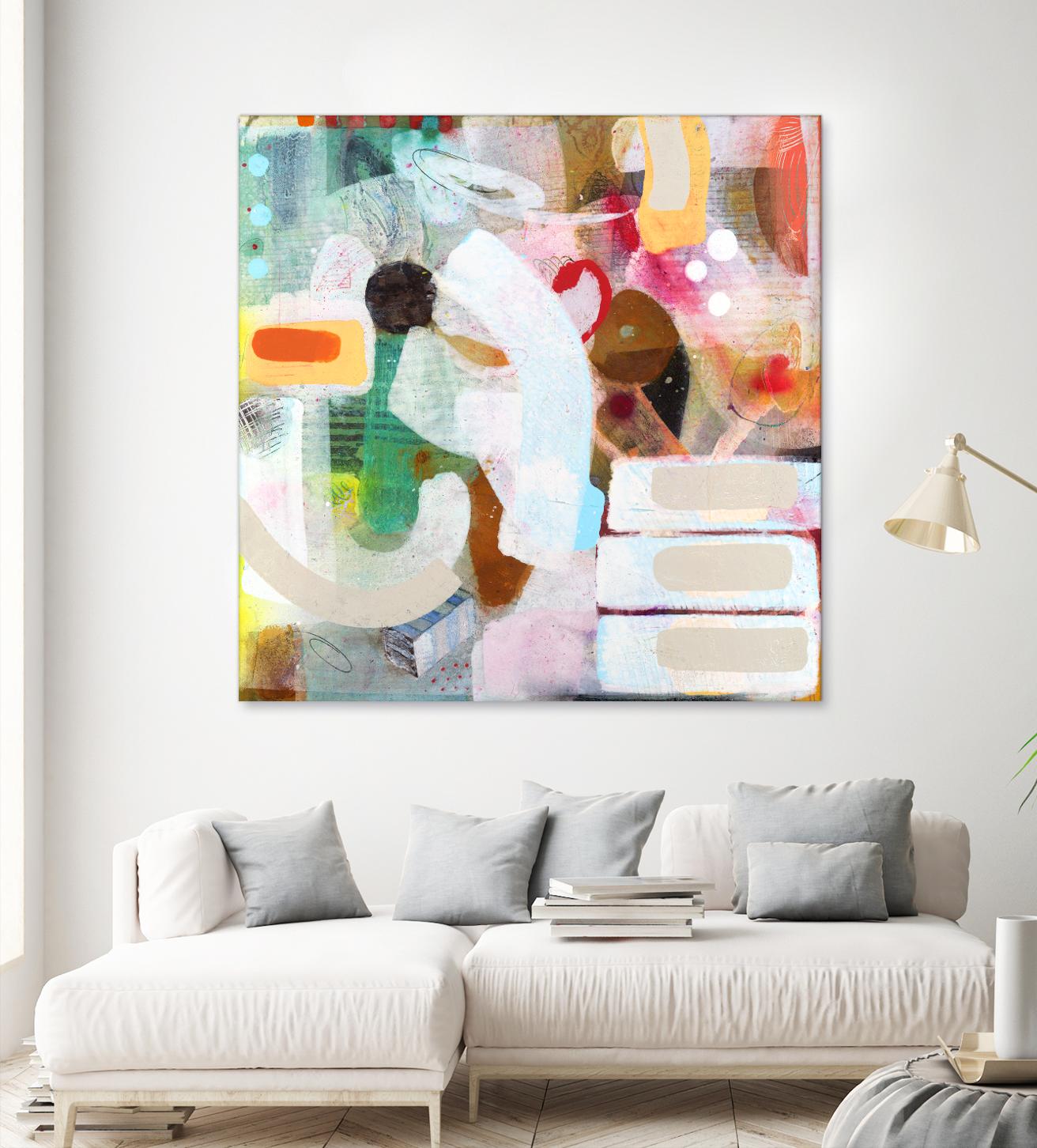 Changed My Mind 3 by Aleah Koury on GIANT ART - white abstract