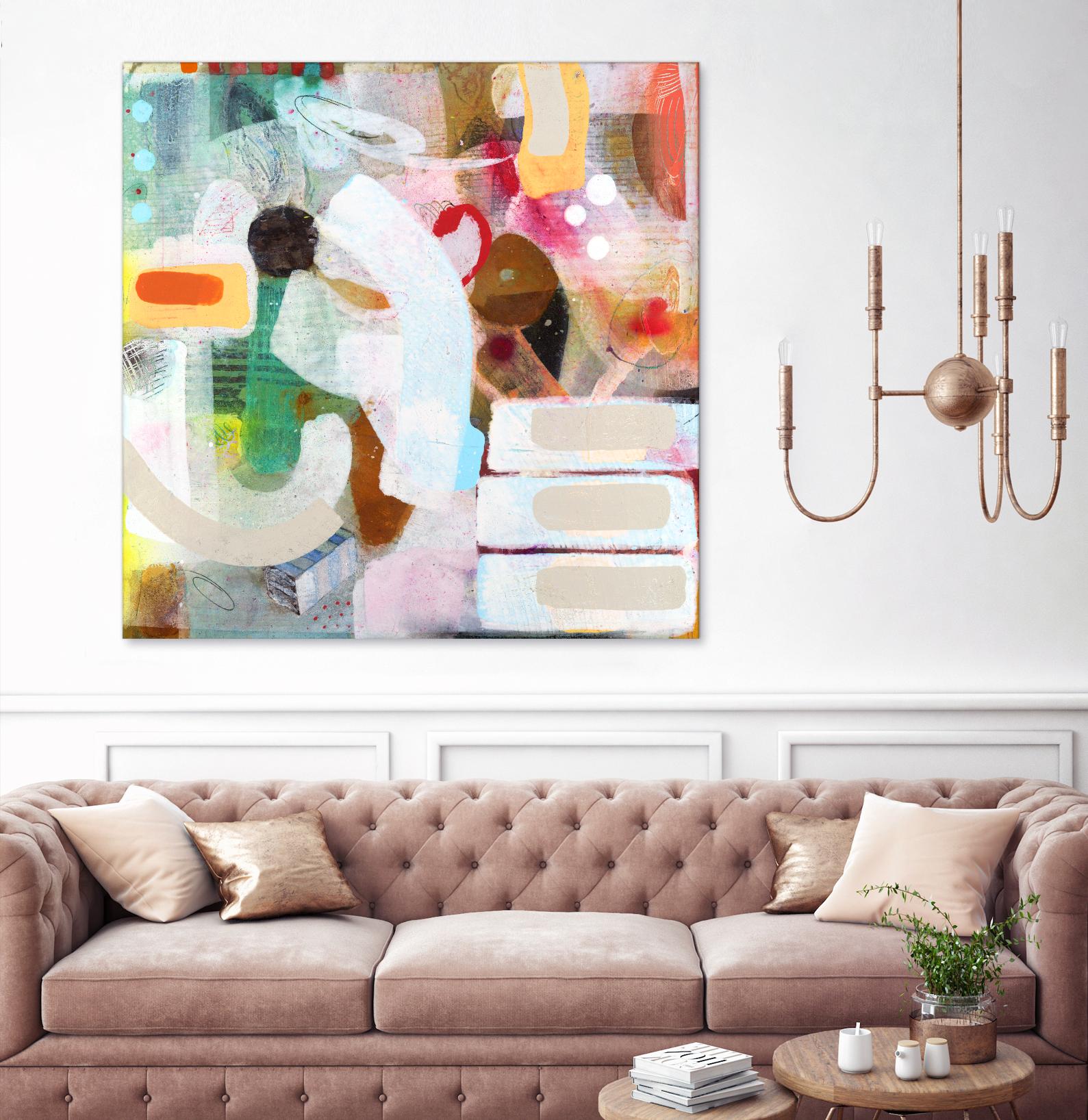 Changed My Mind 3 by Aleah Koury on GIANT ART - white abstract