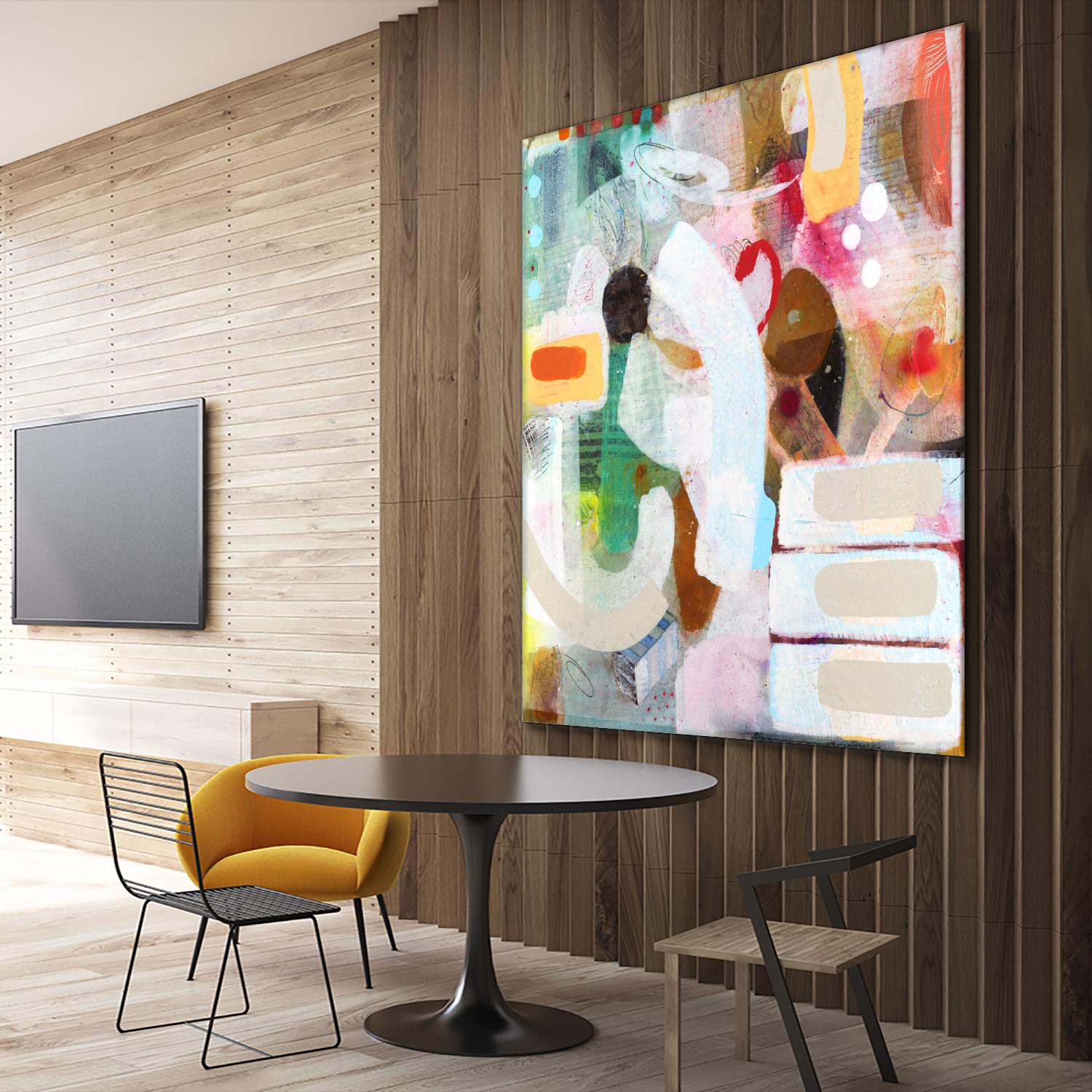 Changed My Mind 3 by Aleah Koury on GIANT ART - white abstract