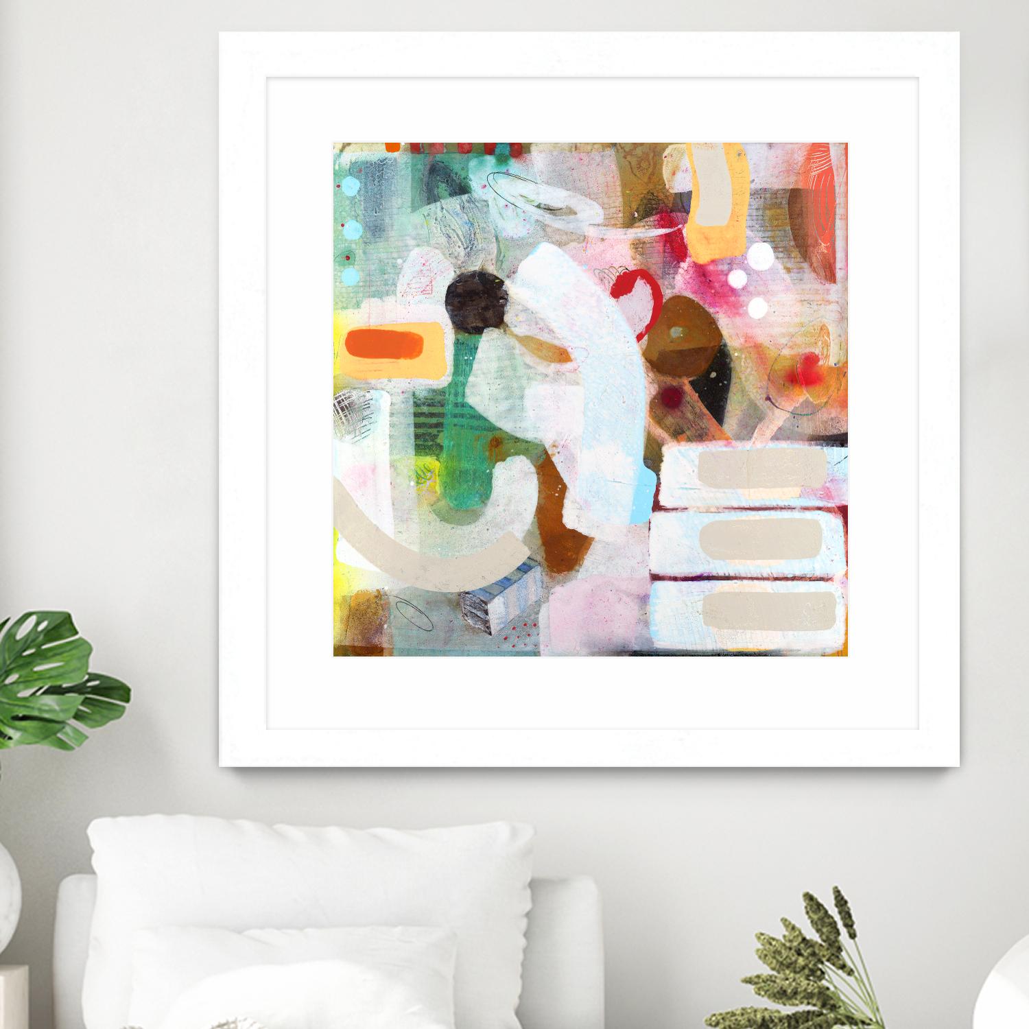 Changed My Mind 3 by Aleah Koury on GIANT ART - white abstract