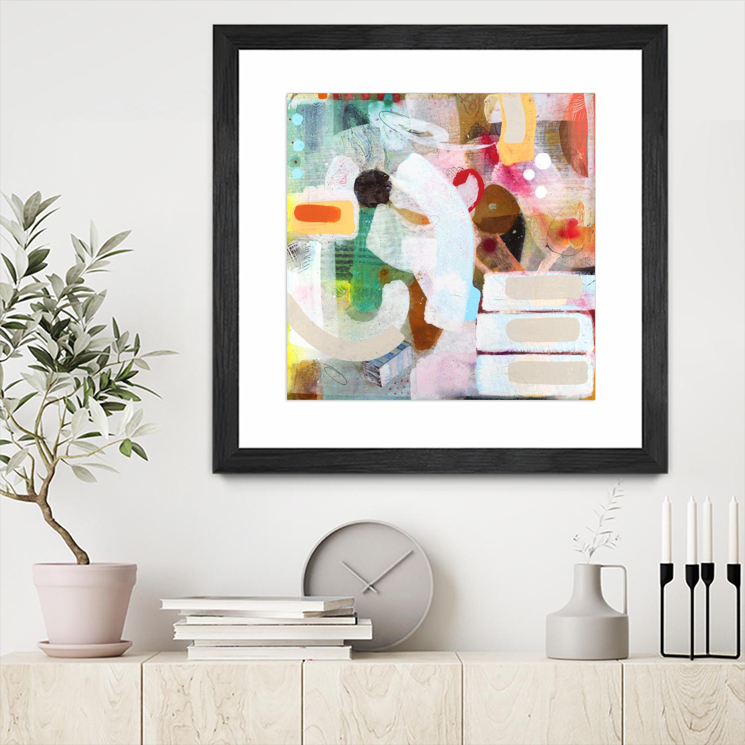 Changed My Mind 3 by Aleah Koury on GIANT ART - white abstract