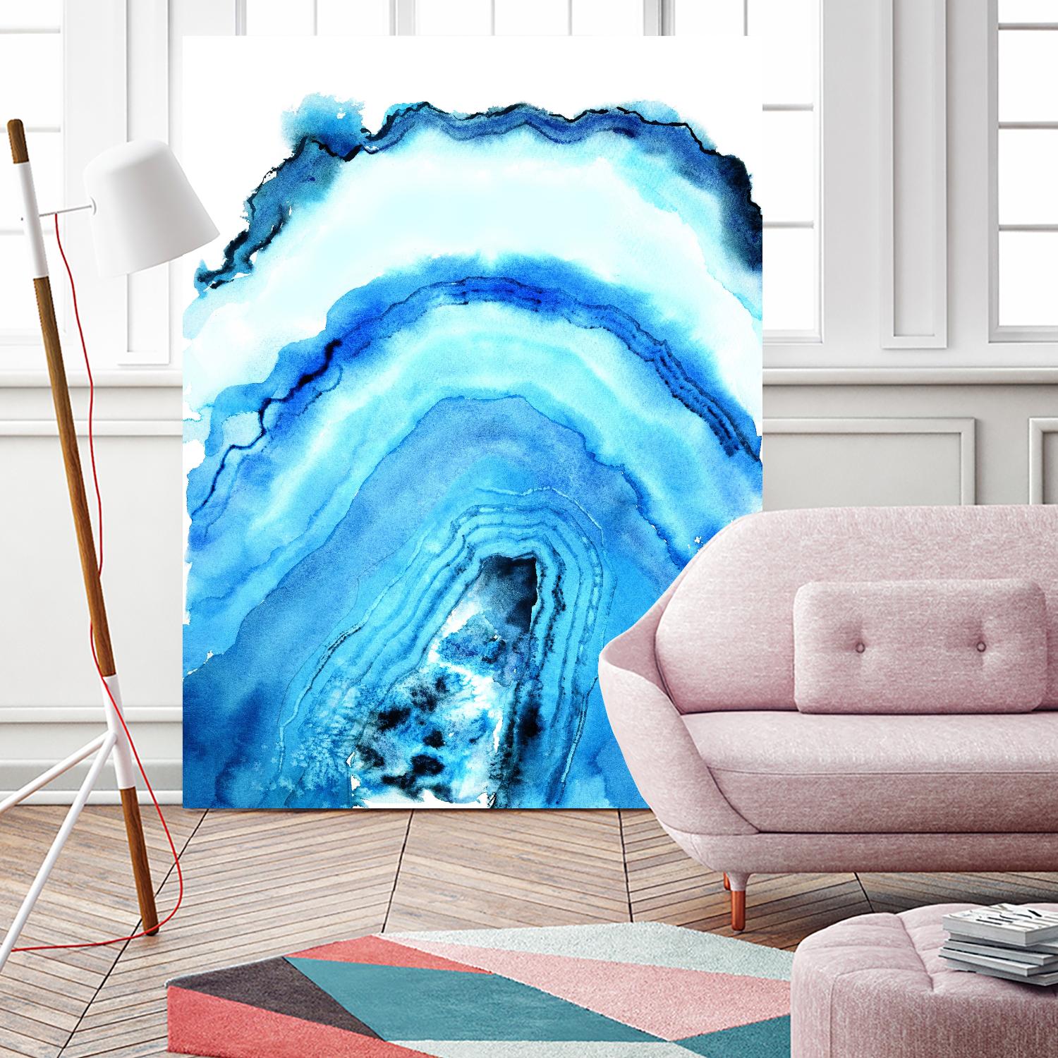 Geode Art by Nancy Knight on GIANT ART - multicolor abstracts; contemporary