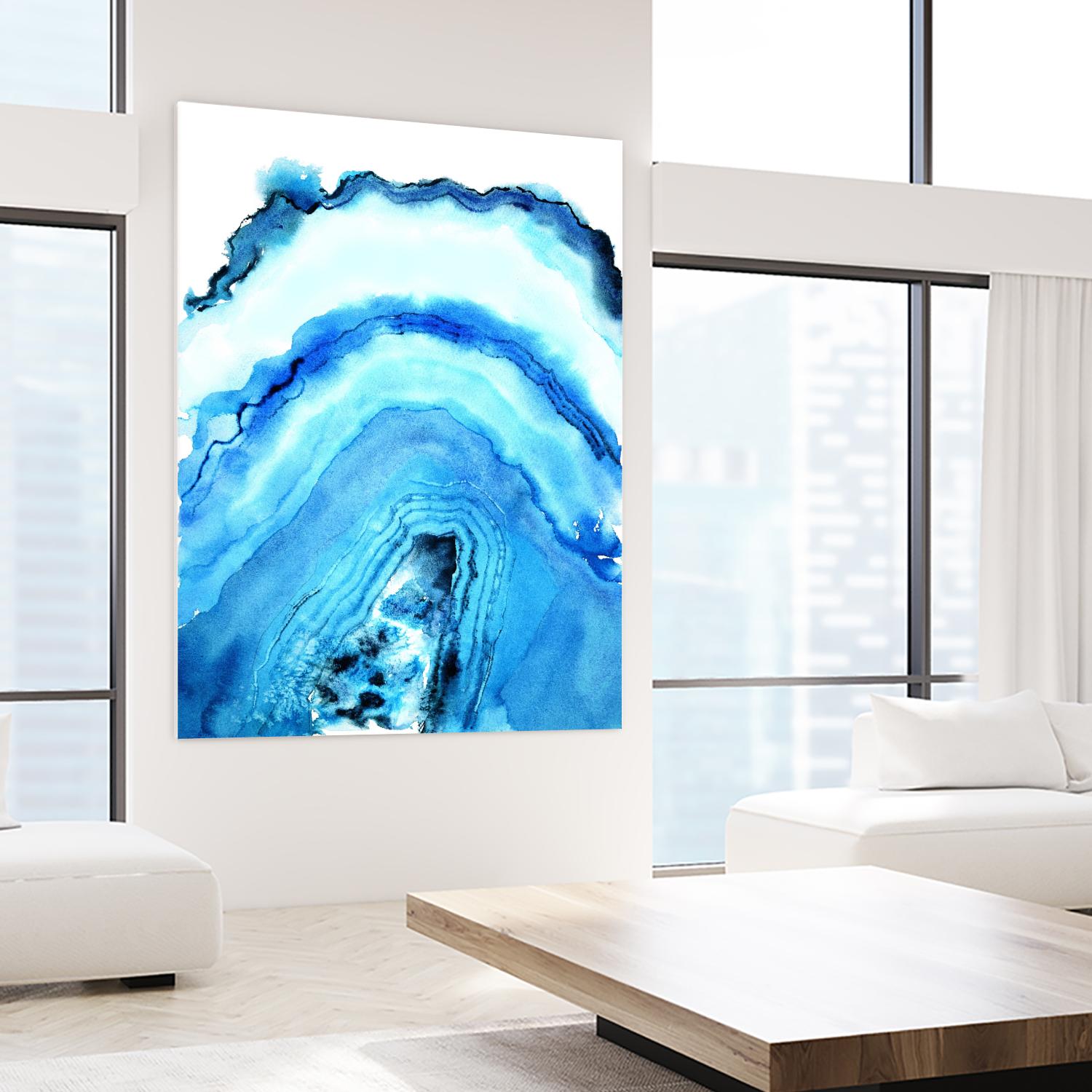 Geode Art by Nancy Knight on GIANT ART - multicolor abstracts; contemporary
