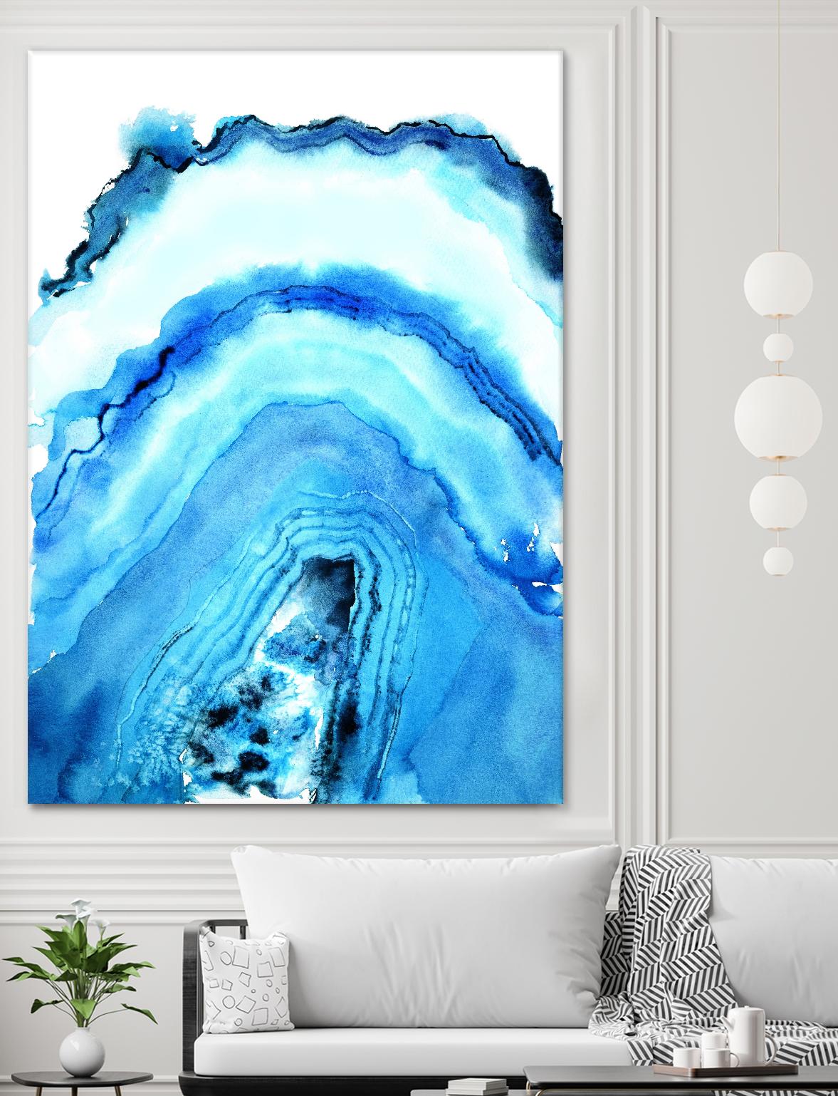 Geode Art by Nancy Knight on GIANT ART - multicolor abstracts; contemporary