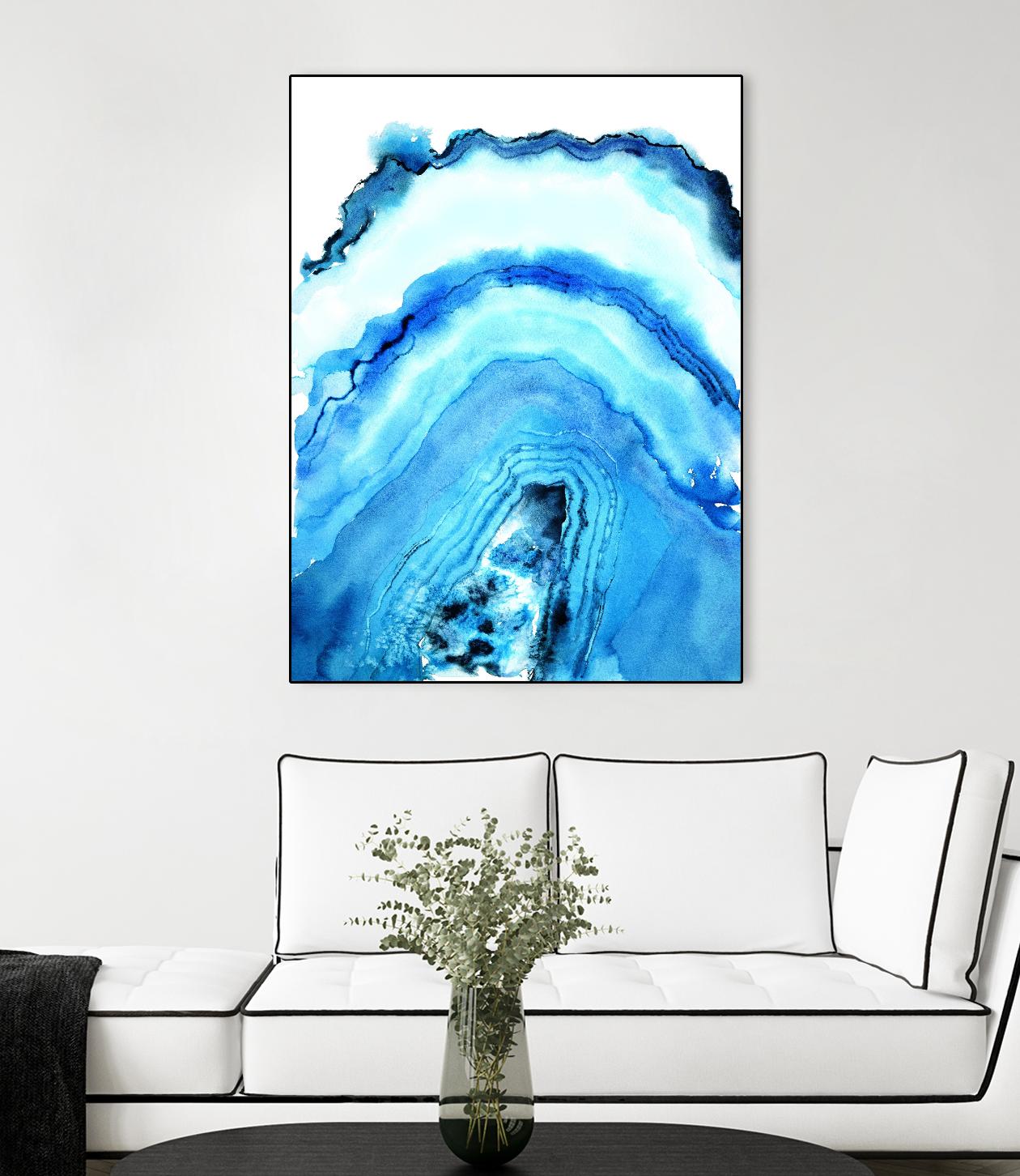 Geode Art by Nancy Knight on GIANT ART - multicolor abstracts; contemporary