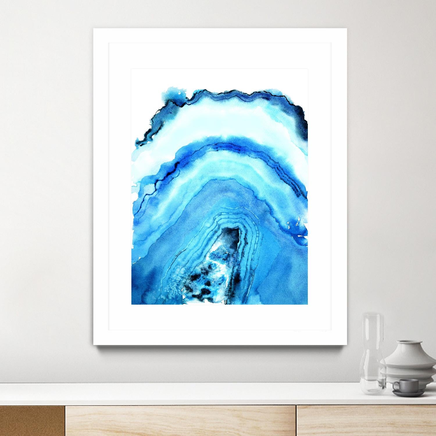 Geode Art by Nancy Knight on GIANT ART - multicolor abstracts; contemporary