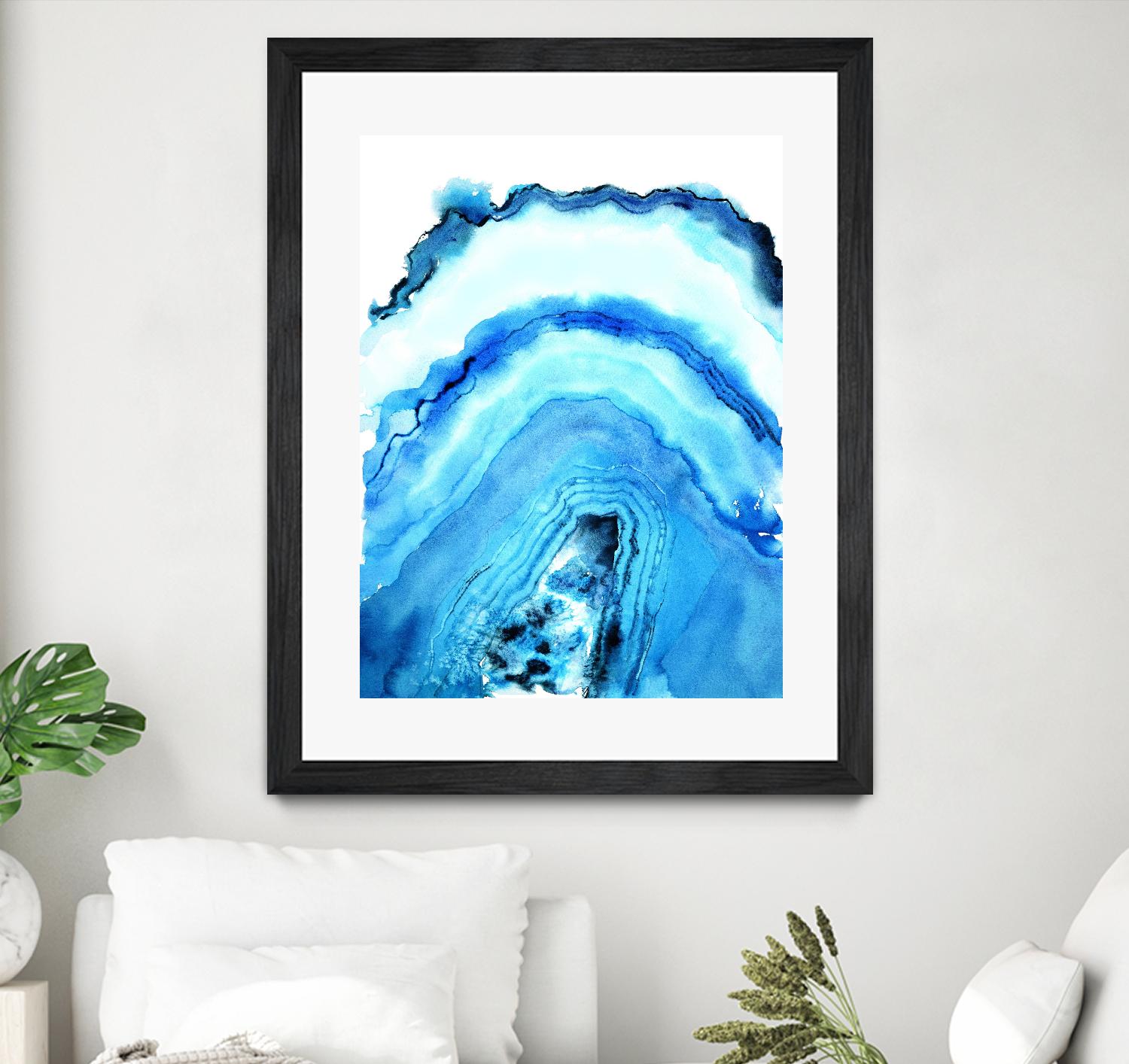 Geode Art by Nancy Knight on GIANT ART - multicolor abstracts; contemporary